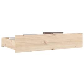 Sertare pentru pat, 4 buc., lemn masiv de pin, 6 image