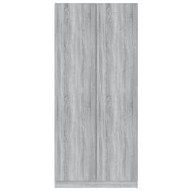 Șifonier, gri sonoma, 90x52x200 cm, lemn prelucrat, 3 image