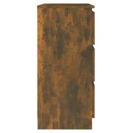 Servantă, stejar fumuriu, 60x35x76 cm, lemn prelucrat, 4 image