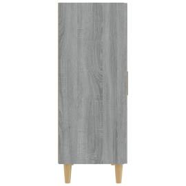 Servantă, gri sonoma, 70x34x90 cm, lemn prelucrat, 4 image