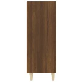 Servantă, stejar maro, 69,5x32,5x90 cm, lemn prelucrat, 4 image