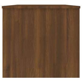 Măsuță de cafea, stejar maro, 102x50,5x46,5 cm, lemn prelucrat, 7 image