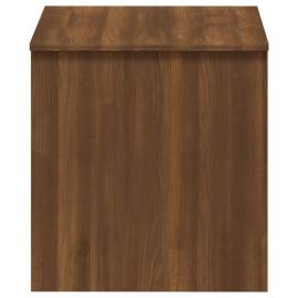 Măsuță de cafea, stejar maro, 102x50,5x52,5 cm, lemn prelucrat, 5 image