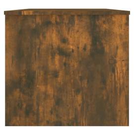 Măsuță de cafea stejar fumuriu 102x50,5x46,5 cm lemn prelucrat, 7 image