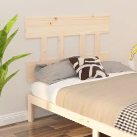 Tăblie de pat, 103,5x3x81 cm, lemn masiv de pin, 4 image