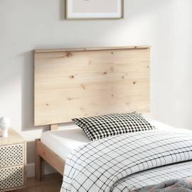 Tăblie de pat, 104x6x82,5 cm, lemn masiv de pin