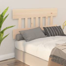 Tăblie de pat, 143,5x3x81 cm, lemn masiv de pin, 5 image