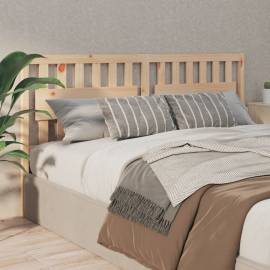 Tăblie de pat, 185,5x4x100 cm, lemn masiv de pin, 4 image