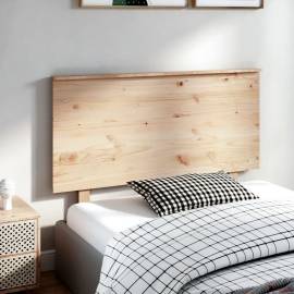 Tăblie de pat, 124x6x82,5 cm, lemn masiv de pin, 4 image