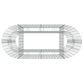 Strat înălțat gabion, 120x50x100 cm, fier galvanizat, 5 image