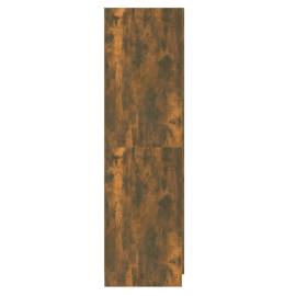 Șifonier, stejar fumuriu, 80x52x180 cm, lemn prelucrat, 4 image