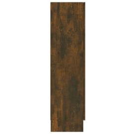 Dulap vitrină, stejar fumuriu, 82,5x30,5x115 cm, lemn prelucrat, 7 image