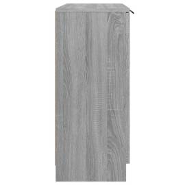 Servantă, sonoma gri, 60x30x70 cm, lemn prelucrat, 4 image