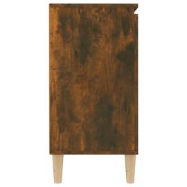 Servantă, stejar fumuriu, 103,5x35x70 cm, lemn prelucrat, 7 image