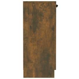 Servantă, stejar fumuriu, 60x30x70 cm, lemn prelucrat, 4 image