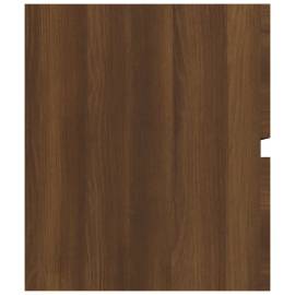 Dulap chiuvetă, stejar maro, 90x38,5x45 cm, lemn prelucrat, 8 image