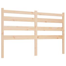 Tăblie de pat, 166x4x100 cm, lemn masiv de pin, 2 image