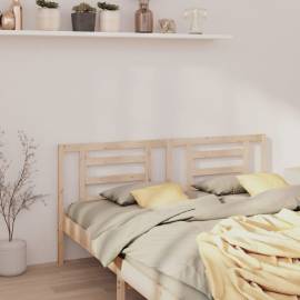 Tăblie de pat, 186x4x100 cm, lemn masiv de pin, 3 image