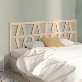 Tăblie de pat, 206x4x100 cm, lemn masiv de pin, 4 image