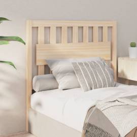 Tăblie de pat, 105,5x4x100 cm, lemn masiv de pin, 4 image