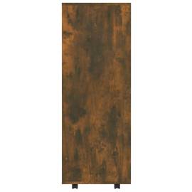 Șifonier, stejar fumuriu, 80x40x110 cm, lemn prelucrat, 6 image