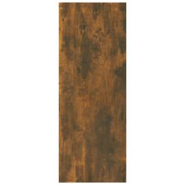 Măsuță consolă, stejar fumuriu, 105x30x80 cm, lemn prelucrat, 6 image