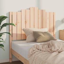 Tăblie de pat, 106x4x110 cm, lemn masiv de pin, 3 image