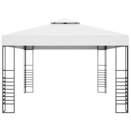 Pavilion cu șir de lumini, alb, 4x3x2,7 m, 4 image