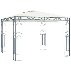 Pavilion cu șir de lumini led, crem, 300x300 cm, 2 image