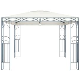 Pavilion cu șir de lumini led, crem, 400x300 cm, 4 image