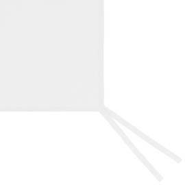 Perete lateral foișor cu ferestre, alb, 4x2 m, 3 image