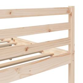Cadru de pat super king 6ft, 180x200 cm, lemn masiv, 6 image