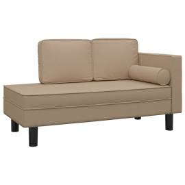 Canapea cu 2 locuri, cappuccino, piele ecologică, 2 image