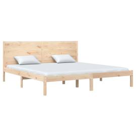 Cadru de pat super king 6ft, 180x200 cm, lemn masiv, 3 image