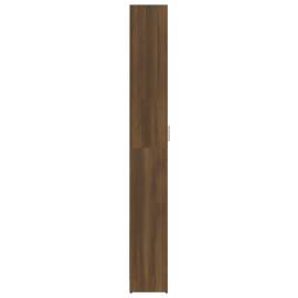 Șifonier de hol, stejar maro, 55x25x189 cm, lemn prelucrat, 7 image