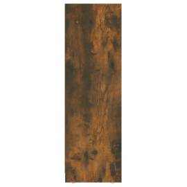 Dulap de baie, stejar fumuriu, 30x30x95 cm, lemn prelucrat, 4 image