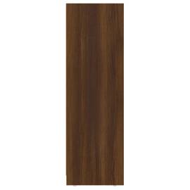 Dulap de baie, stejar maro, 30x30x95 cm, lemn prelucrat, 4 image