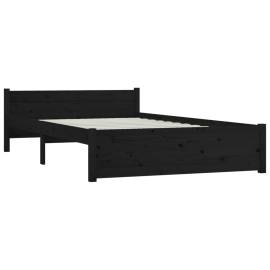 Cadru de pat cu sertare 5ft king size, negru, 150x200 cm, 5 image