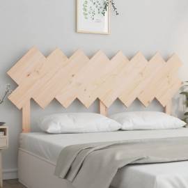 Tăblie de pat, 159,5x3x80,5 cm, lemn masiv de pin