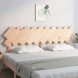 Tăblie de pat, 196x3x80,5 cm, lemn masiv de pin, 3 image