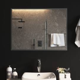 Oglindă de baie cu led, 80x60 cm, 3 image