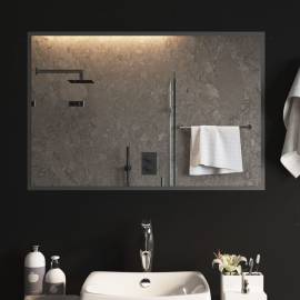 Oglindă de baie cu led, 90x60 cm, 3 image