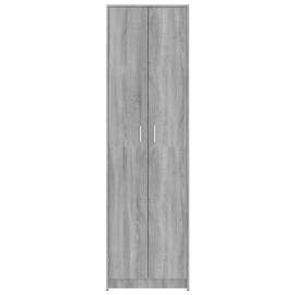 Șifonier de hol, gri sonoma, 55x25x189 cm, lemn prelucrat, 6 image