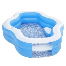 Bestway piscină splashview, albastru și alb, 270x198x51 cm, 2 image