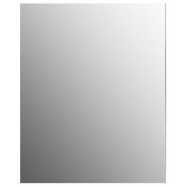 Oglindă de perete lumini led fără ramă sticlă dreptunghiulară, 5 image