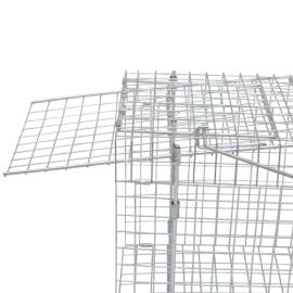 Cușcă capcană  galvanizată pentru animale 100 cm, 2 image