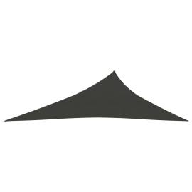 Pânză parasolar, antracit, 4x5x6,8 m, hdpe, 160 g/m², 3 image