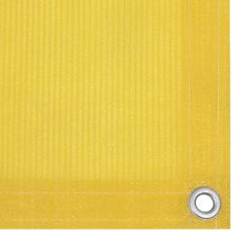 Paravan pentru balcon, galben, 75 x 600 cm, hdpe, 3 image