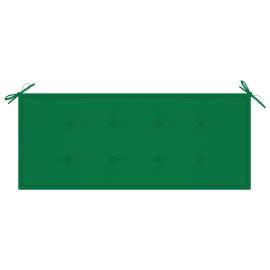 Pernă pentru bancă de grădină, verde, 120x50x3 cm, 3 image