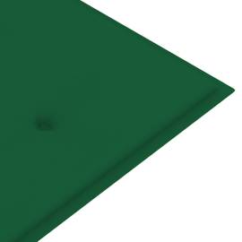 Pernă pentru bancă de grădină, verde, 150x50x3 cm, 4 image